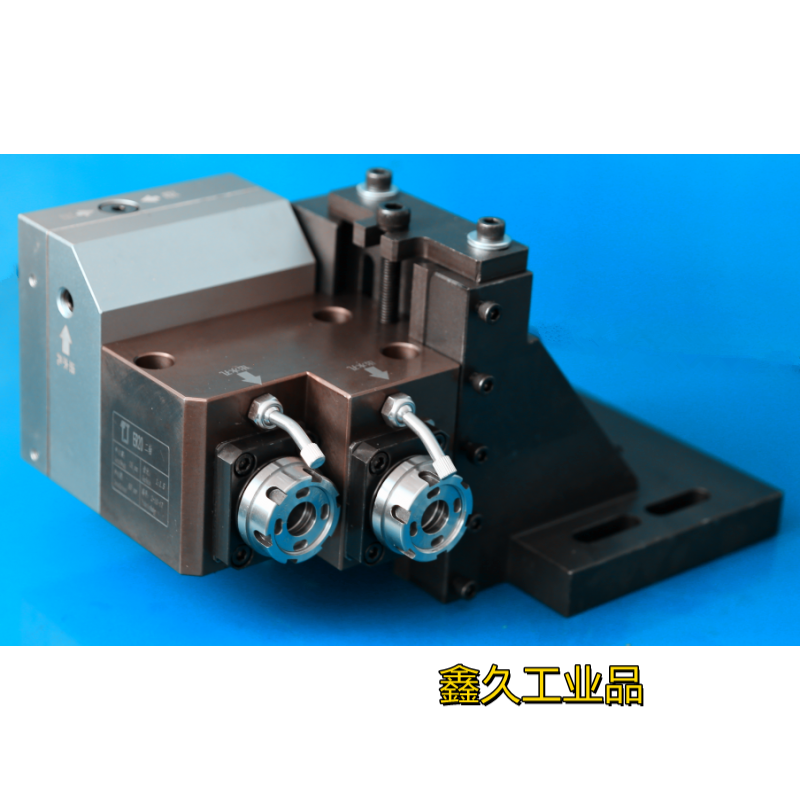 車銑復(fù)合數(shù)控車床動(dòng)力頭長短頭er16 25兩軸電機(jī)伺服側(cè)銑動(dòng)力頭 er16側(cè)