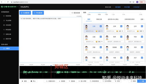 高水平的人工智能配音軟件及其應用開發前景